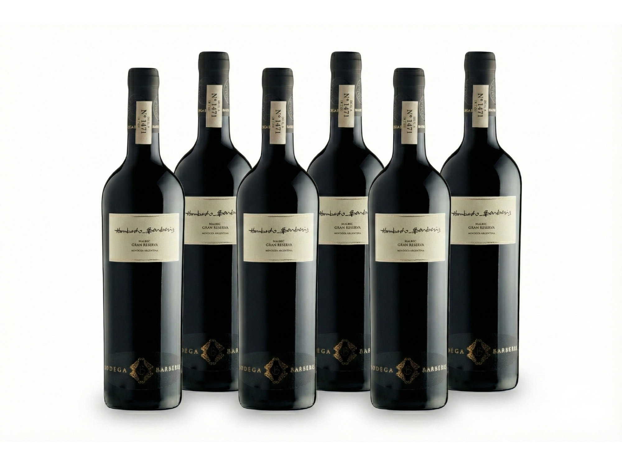 HUMBERTO BARBERIS -  Malbec Gran Reserva - caja x6