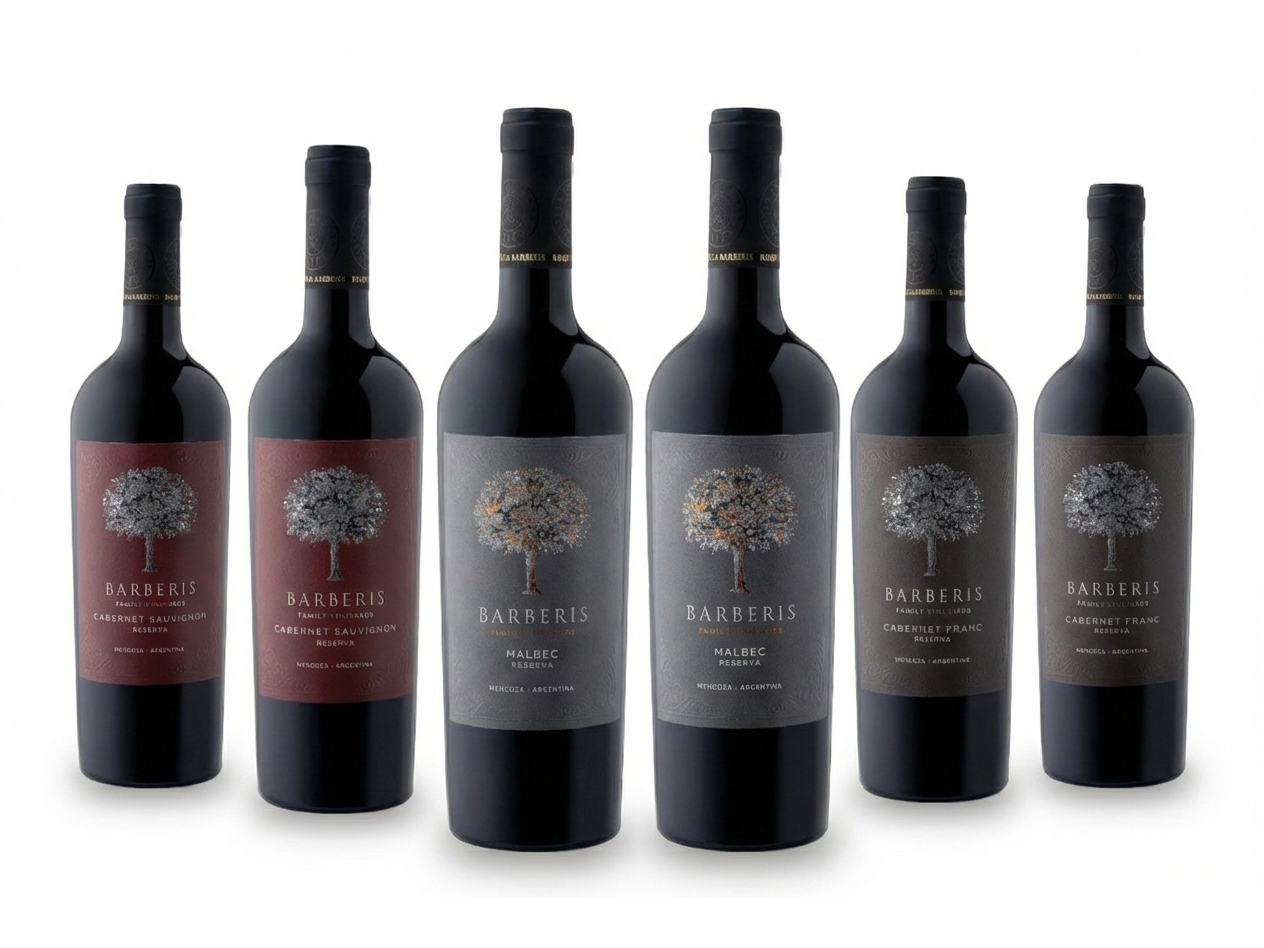 MIX RESERVA caja x6 (2 reserva malbec + 2 reserva cab. franc + 2 reserva cab. sauvignon)