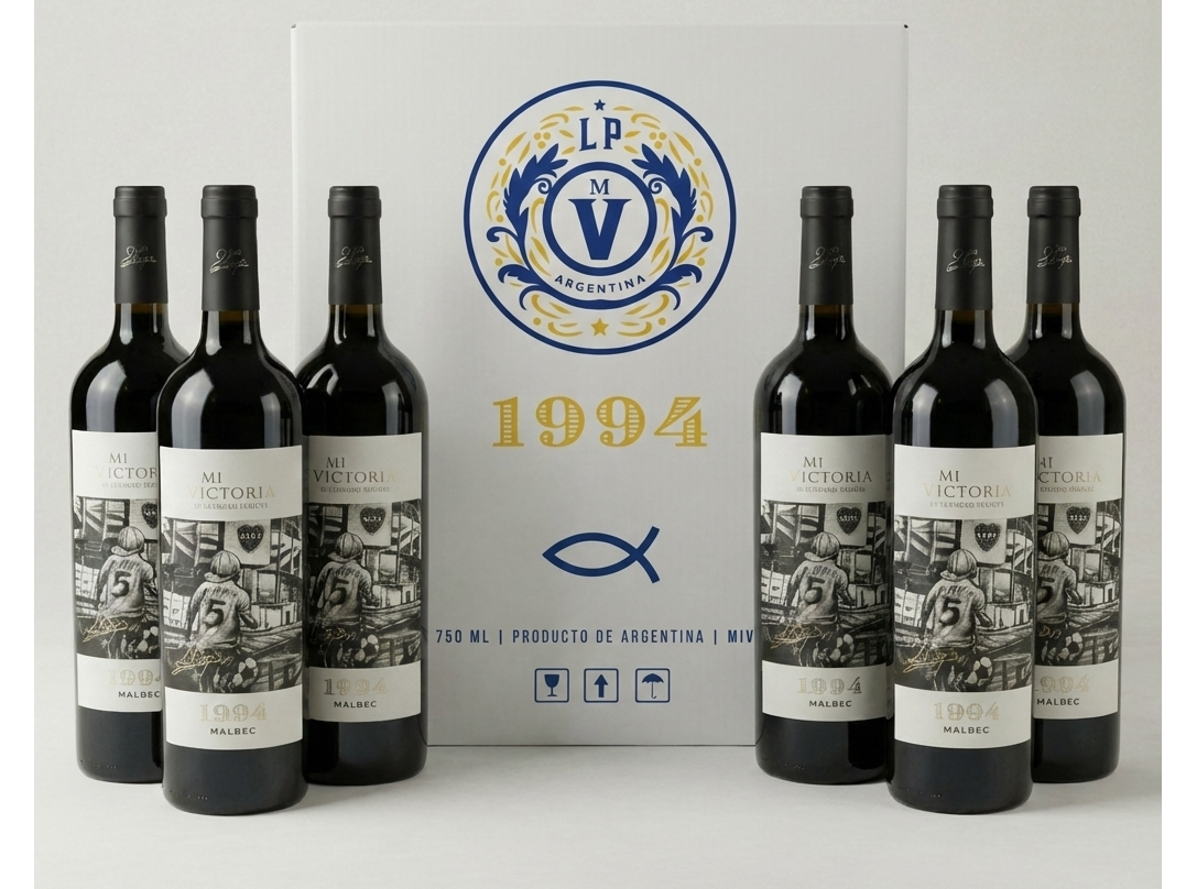 1994 MALBEC - MI VICTORIA  by Leandro Paredes - caja x6