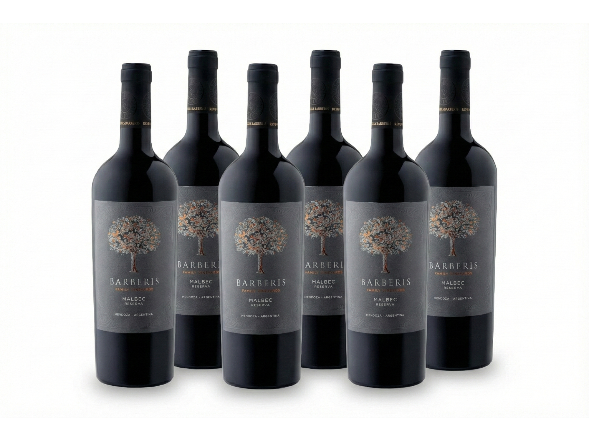 BARBERIS -  Malbec Reserva - cajax6 -