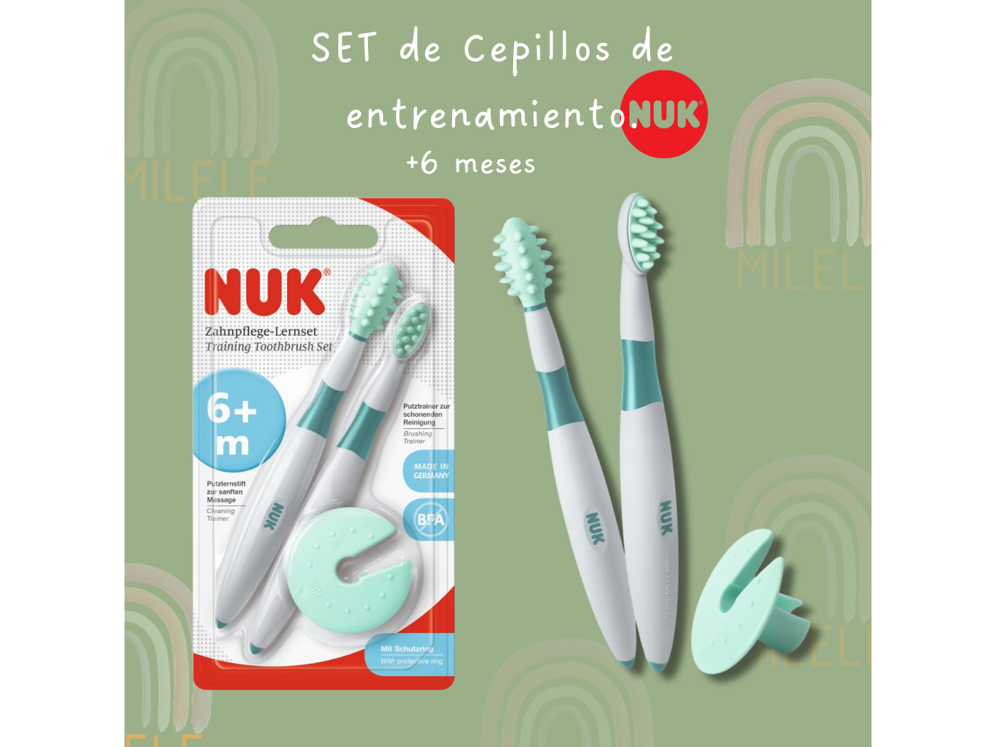 Set de Cepillos de Entrenamiento