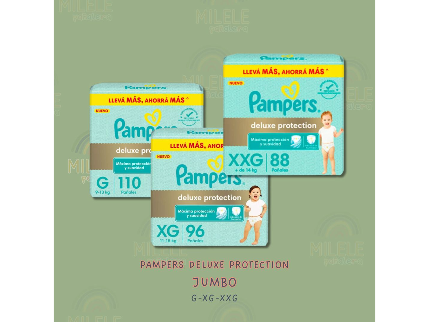 PAMPER DELUXE JUMBO