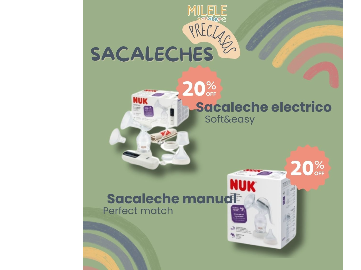 Sacaleche Electrico First Choice+