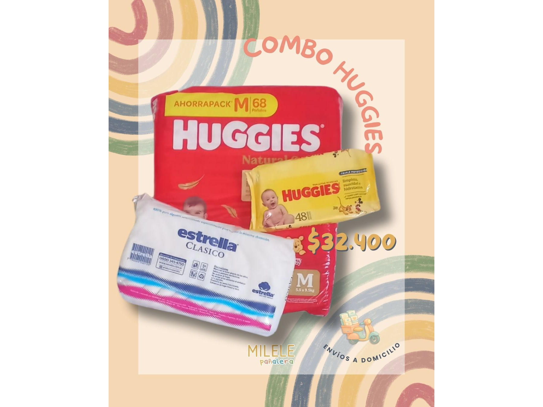 COMBO HUGGIES