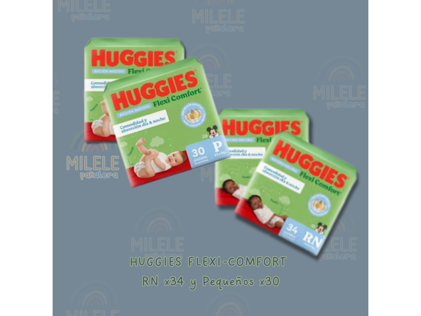 HUGGIES FLEXI-COMFORT RN y Pequeños