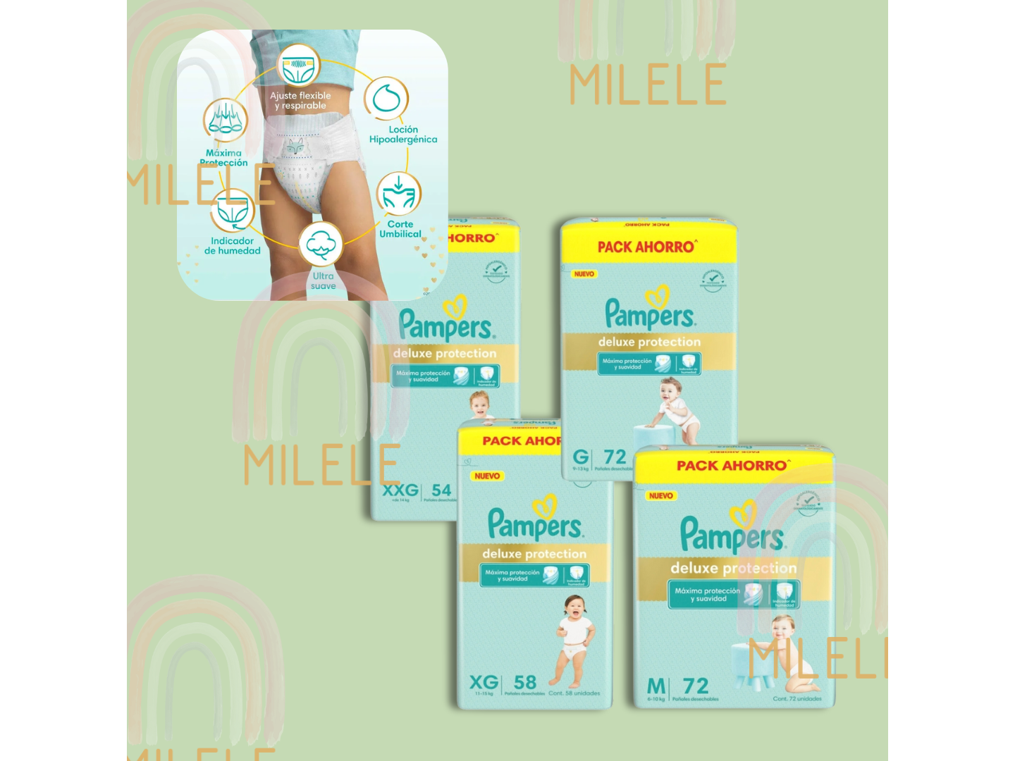 Pampers DELUXE PROTECCIÓN