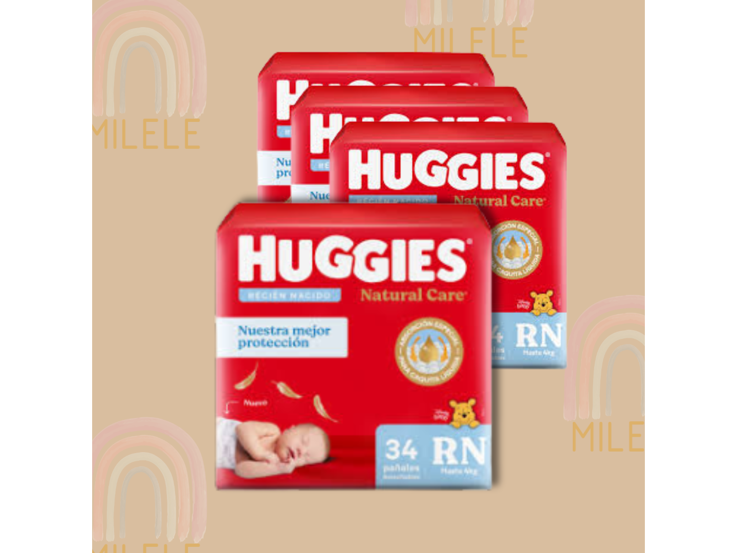 HUGGIES Natural Care RNx34