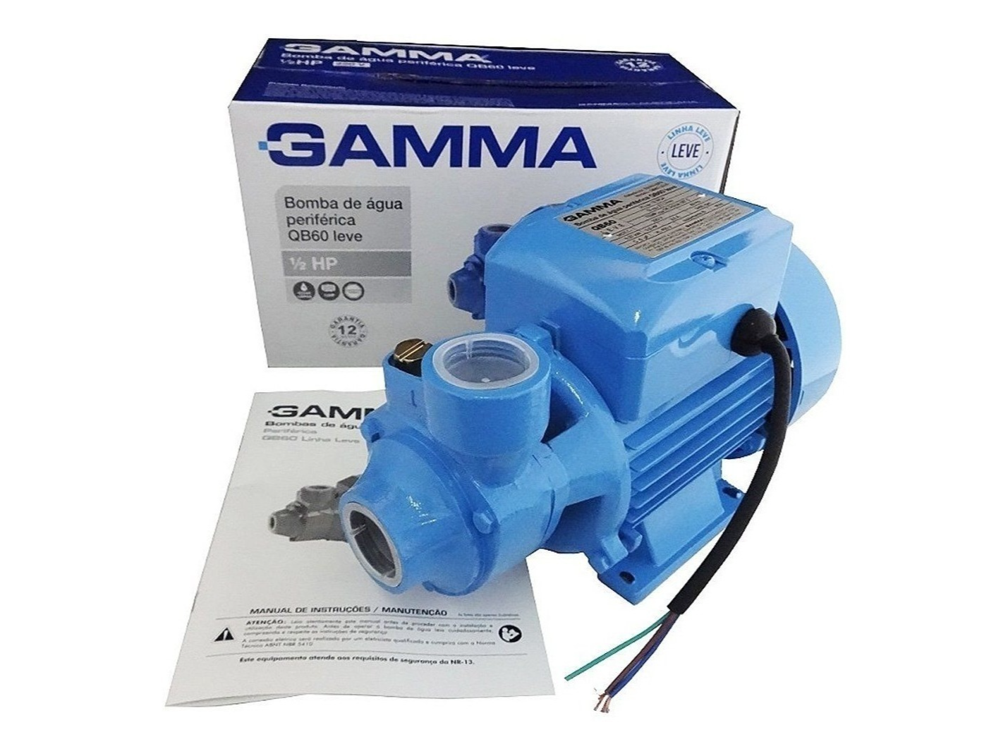 Bomba periferica 1/2 hp gamma