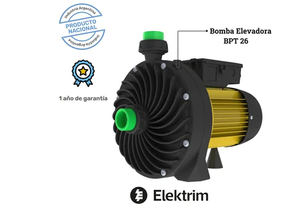 Bomba centifruga elektrim 1hp BTP 261P