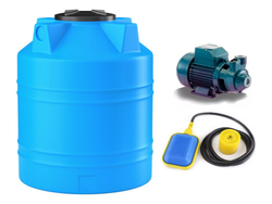 combo tanque 750 bicapa + bomba 1/2 + automatico