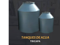 Tanque 750 litros tricapa