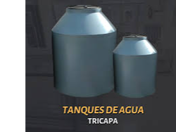 Tanque 300 litros tricapa