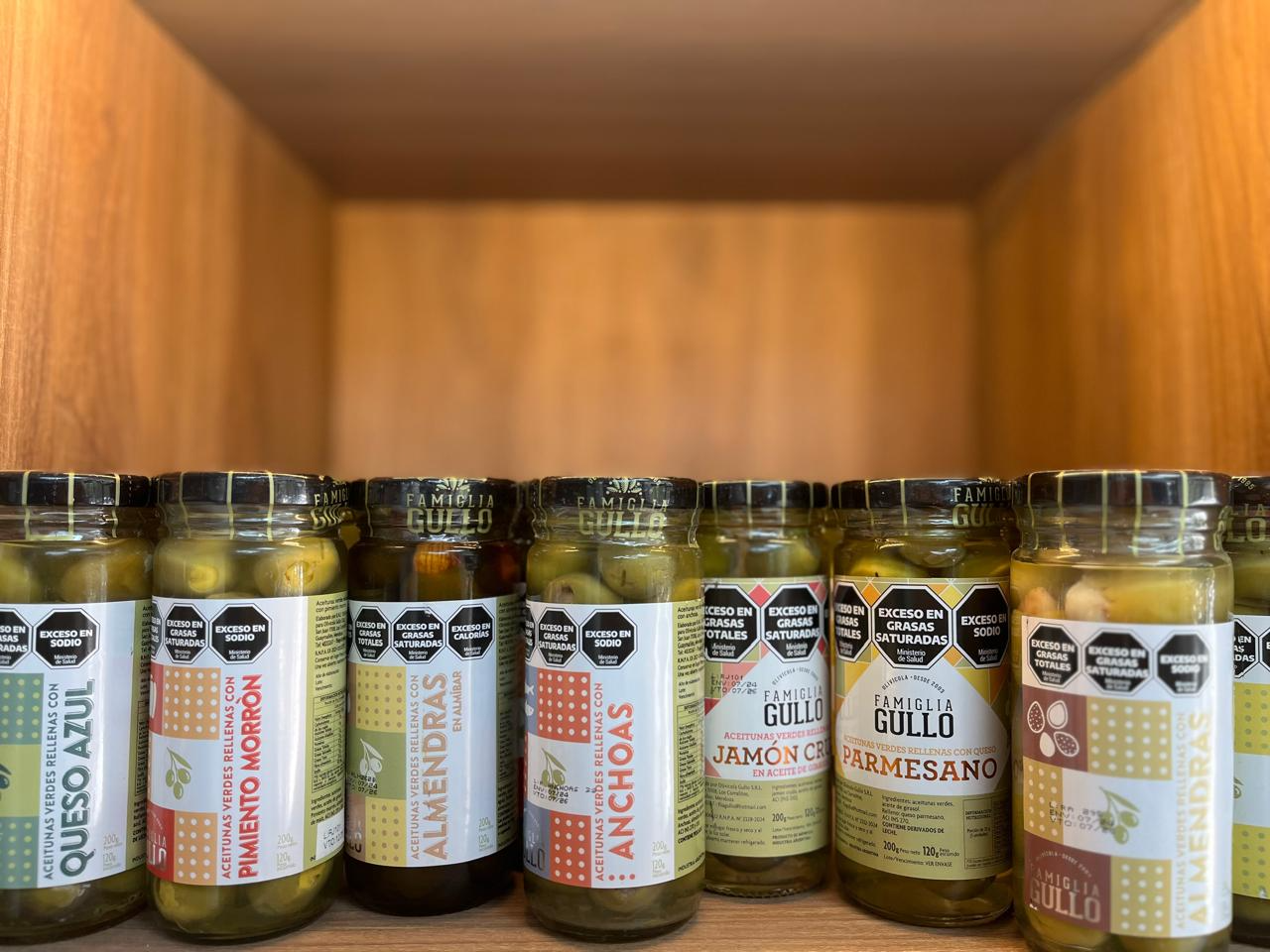 ACEITUNAS  RELLENAS FAMIGLIA GULLO