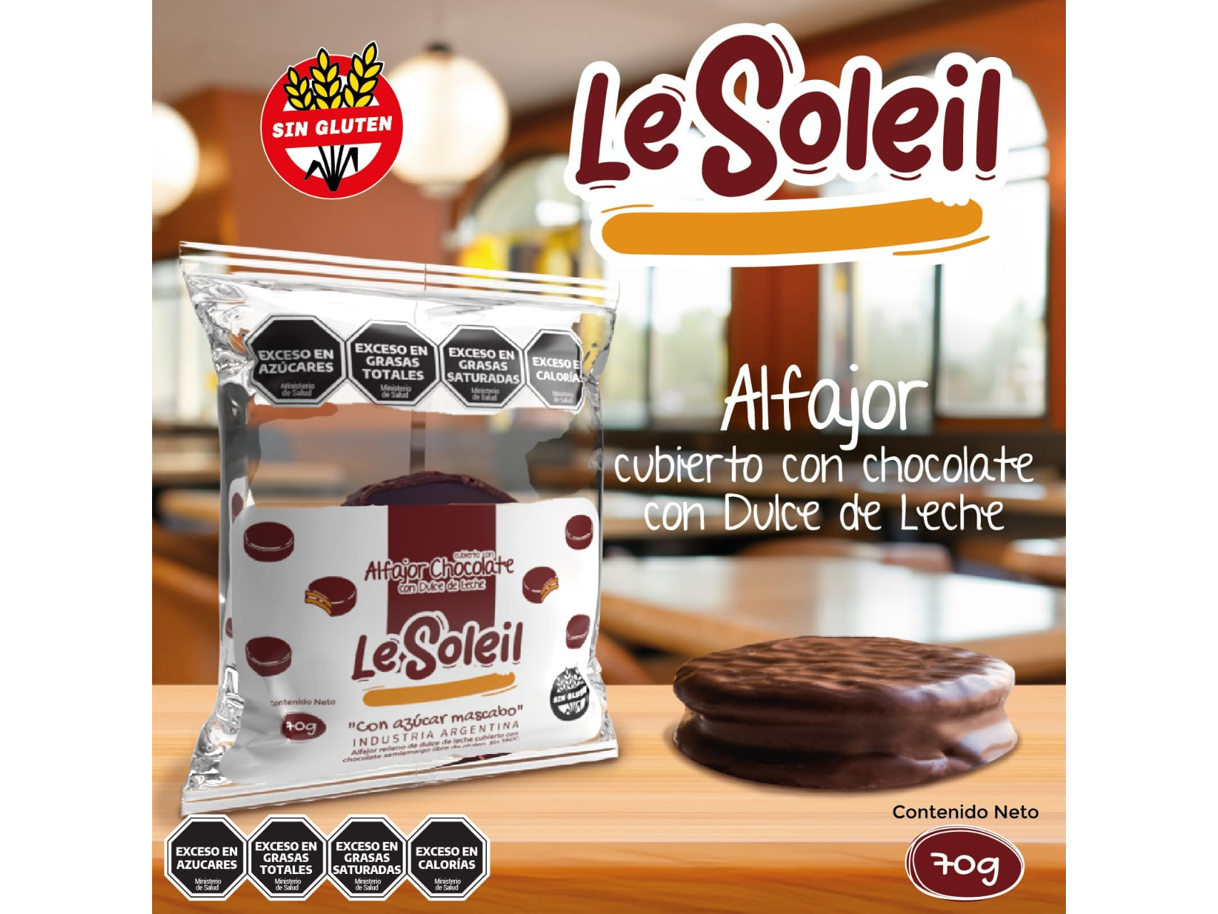 Alfajor de Chocolate x1