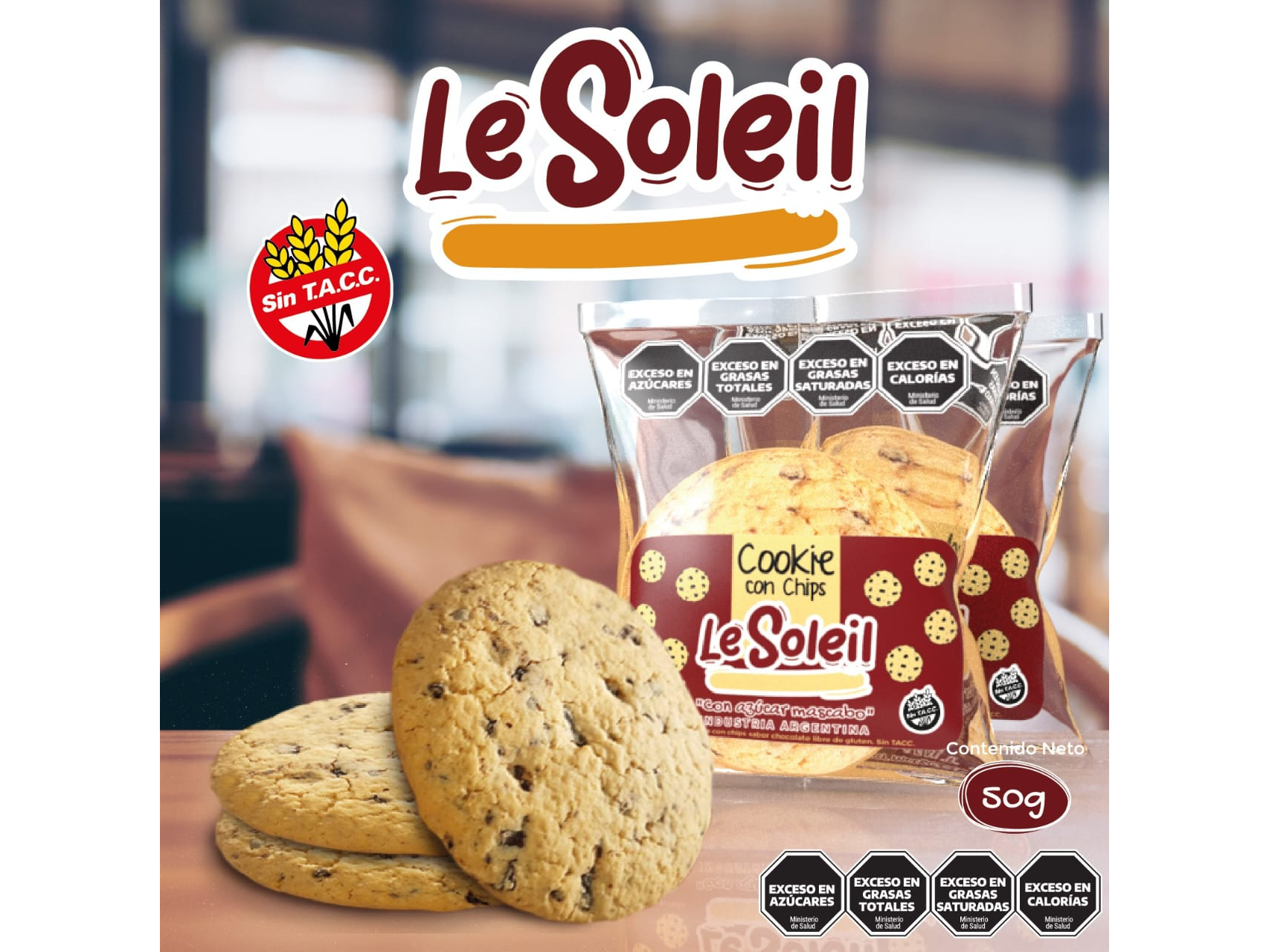 Cookie de Vainilla c/Chips x1