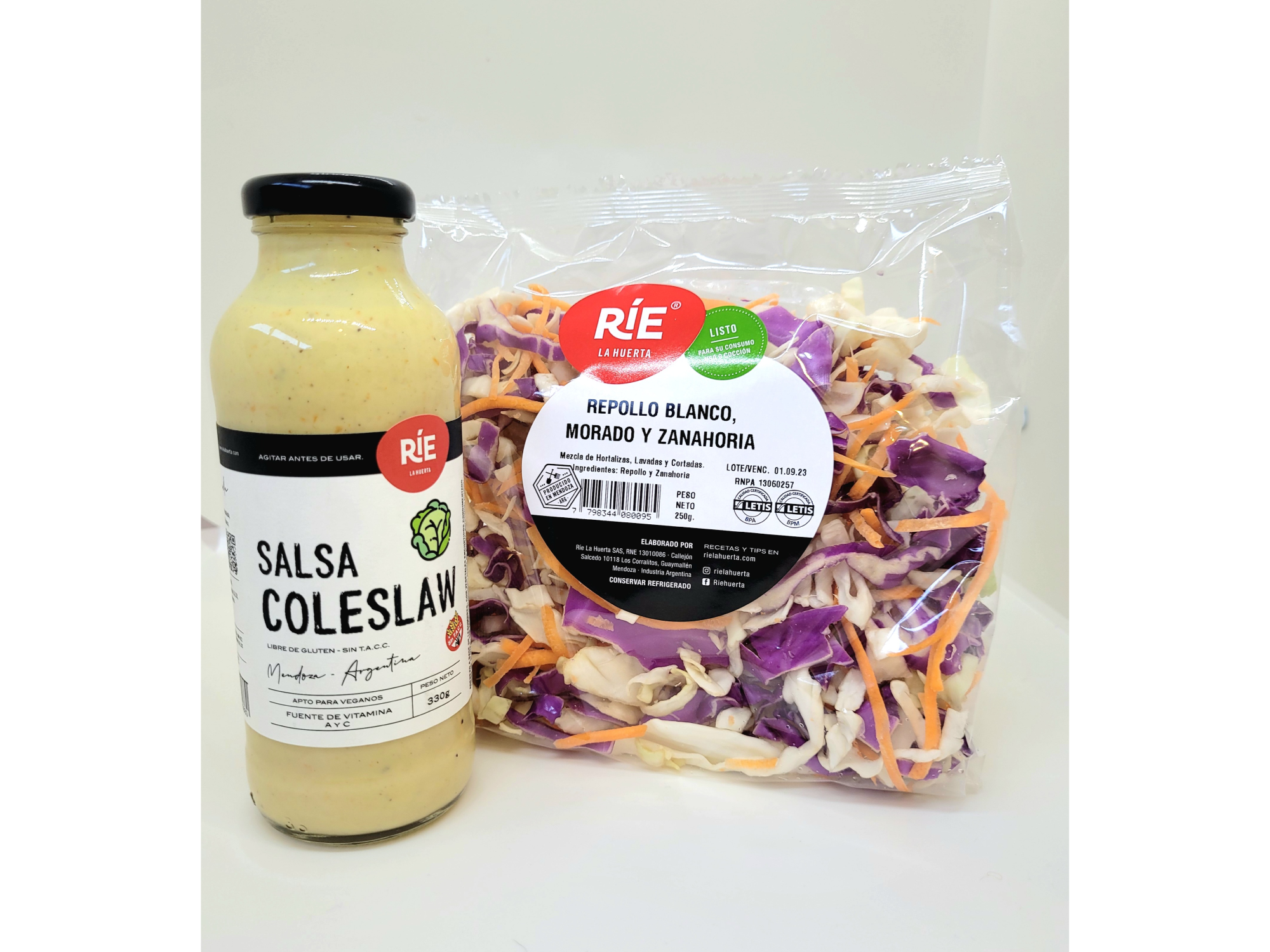 SALSA COLESLAW+ ENSALADA ( DE REGALO) (1126)