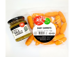 PESTO DE KALE CON ALMENDRAS + BABY CARROT ( DE REGALO) (1133)