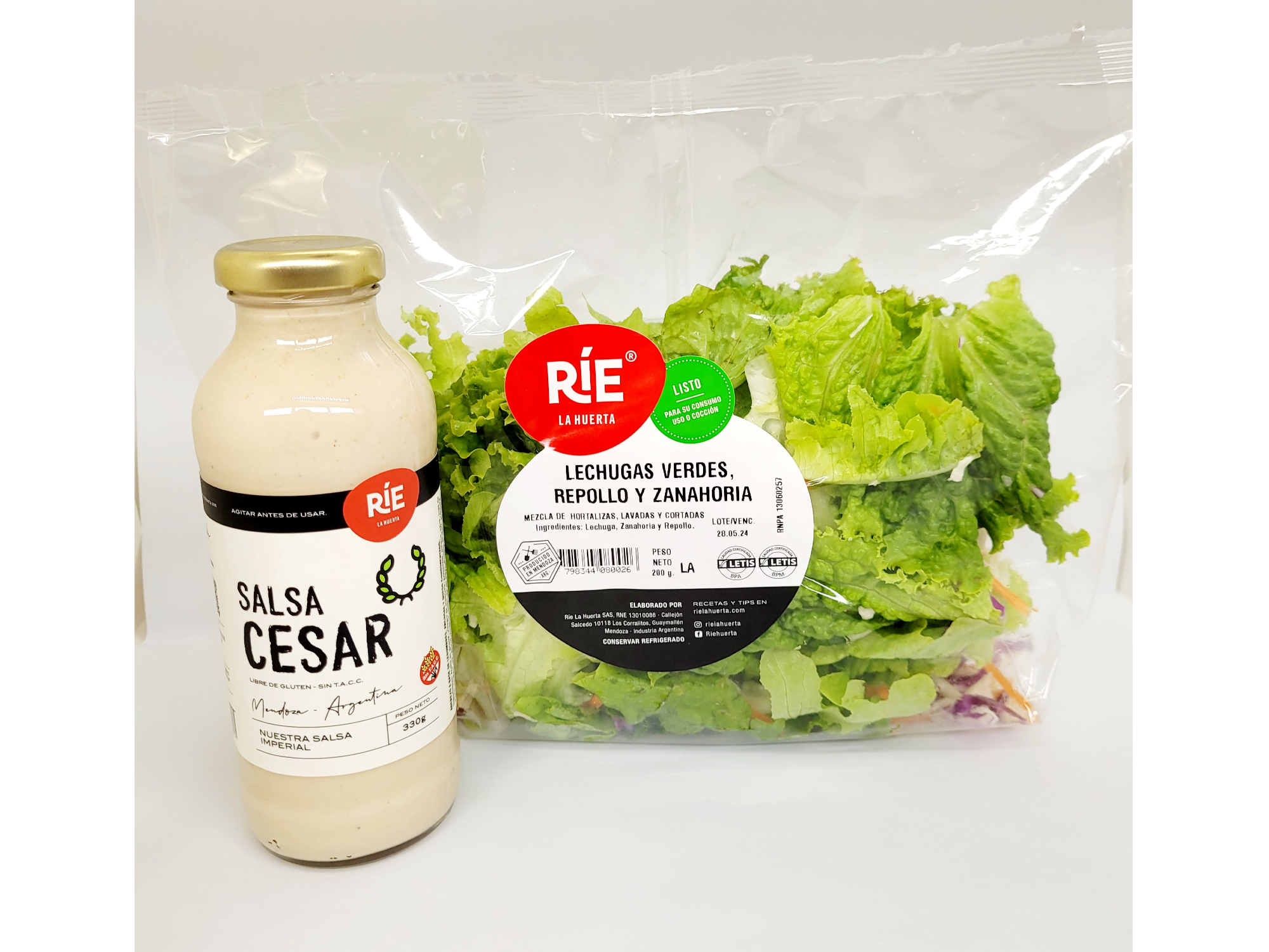 SALSA CESAR + ENSALADA ( DE REGALO) (1125)