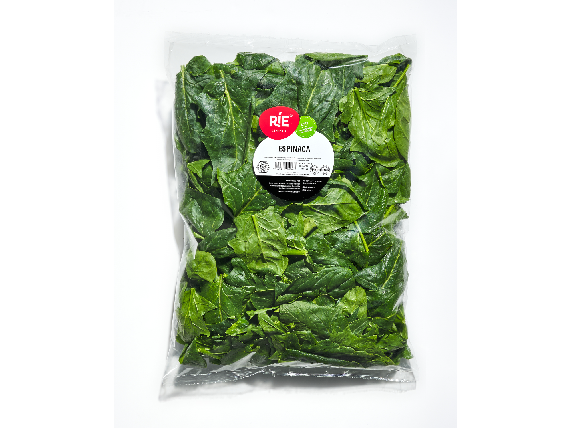 ESPINACA X 400g (1004)