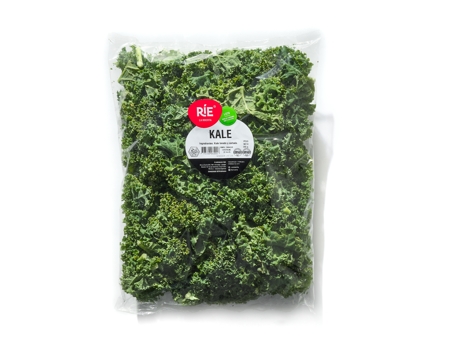 KALE  X 300g  Cortado y Lavado (5-37)