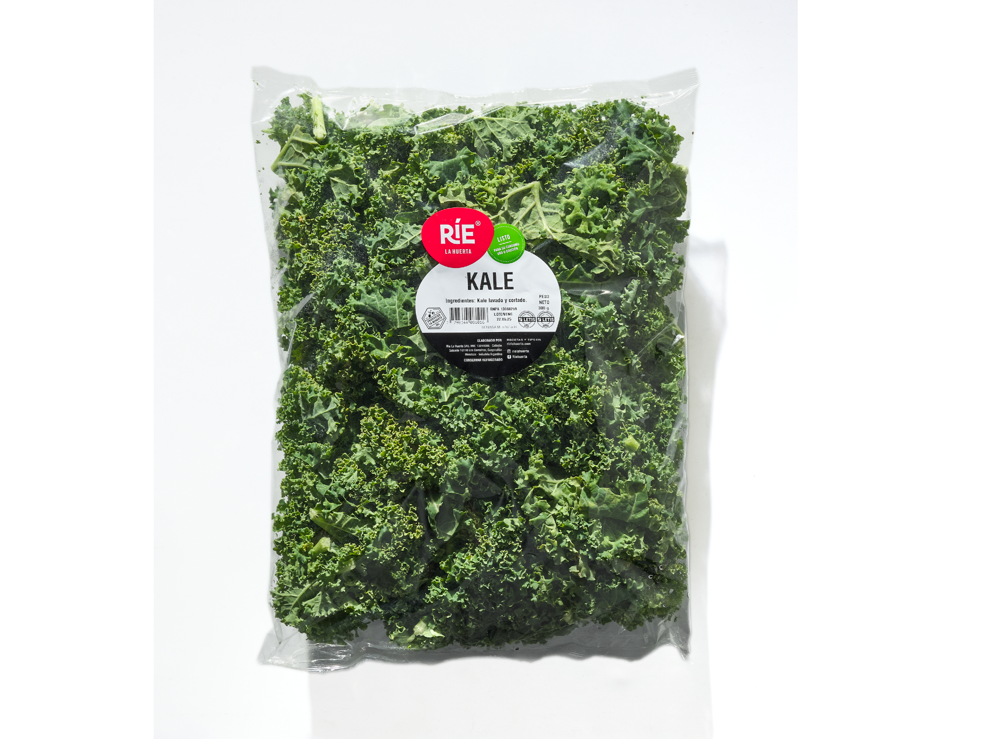 KALE x 300gr Cortado y Lavado (5-37)