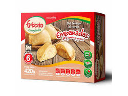 EMPANADAS DE JAMON Y QUESO (4 unidades)