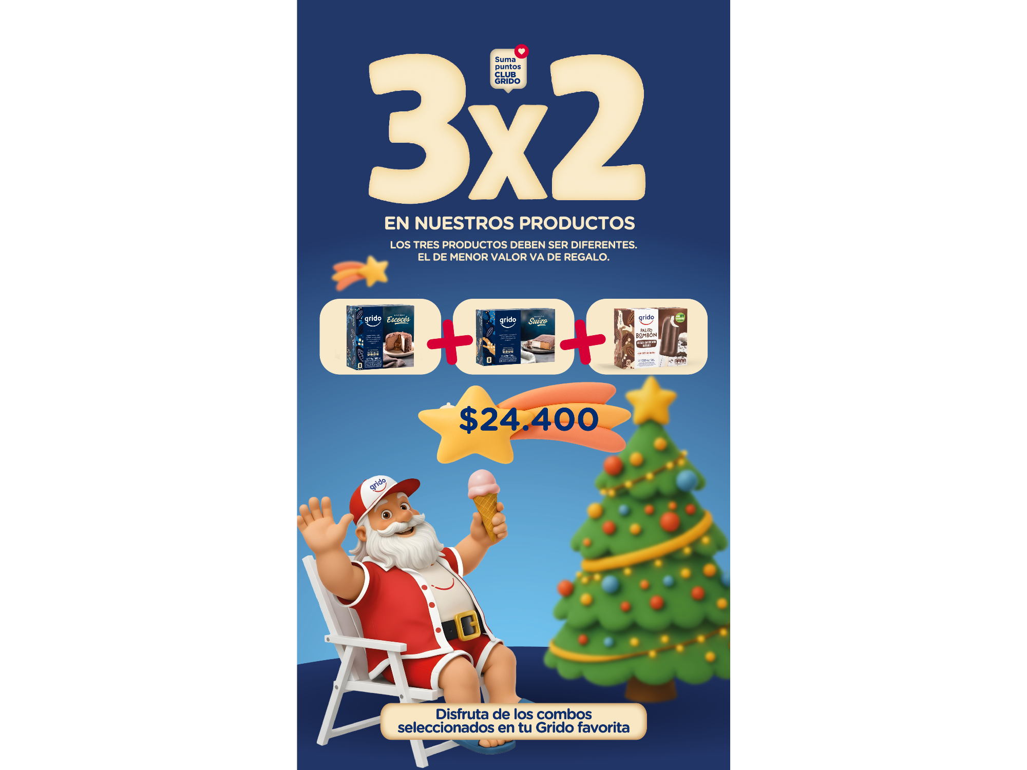 ESCOCÉS + SUIZO + 10 PALITOS BOMBÓN DE REGALO