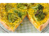 Tarta de brocoli y zanahoria