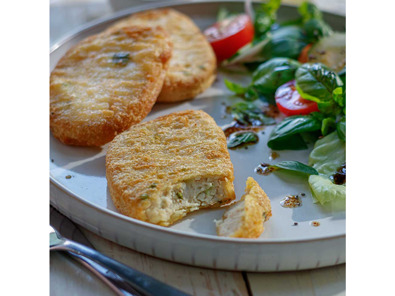 Pechuguitas de pollo al verdeo