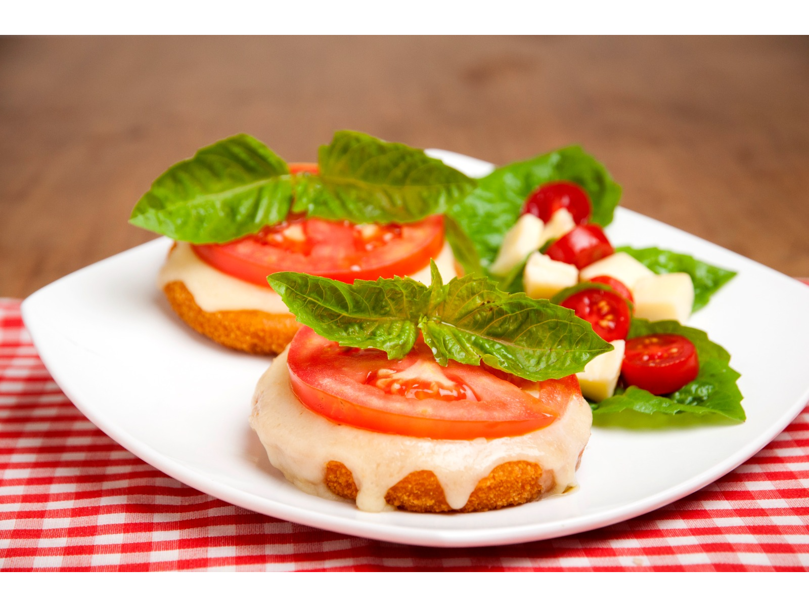 Medallon de Mza caprese