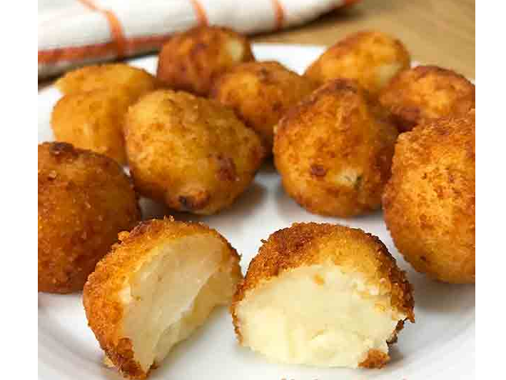 Bocaditos de papa y queso