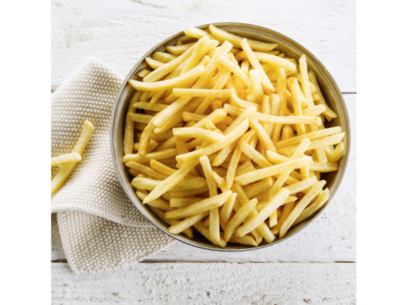 Papas fritas corte fino
