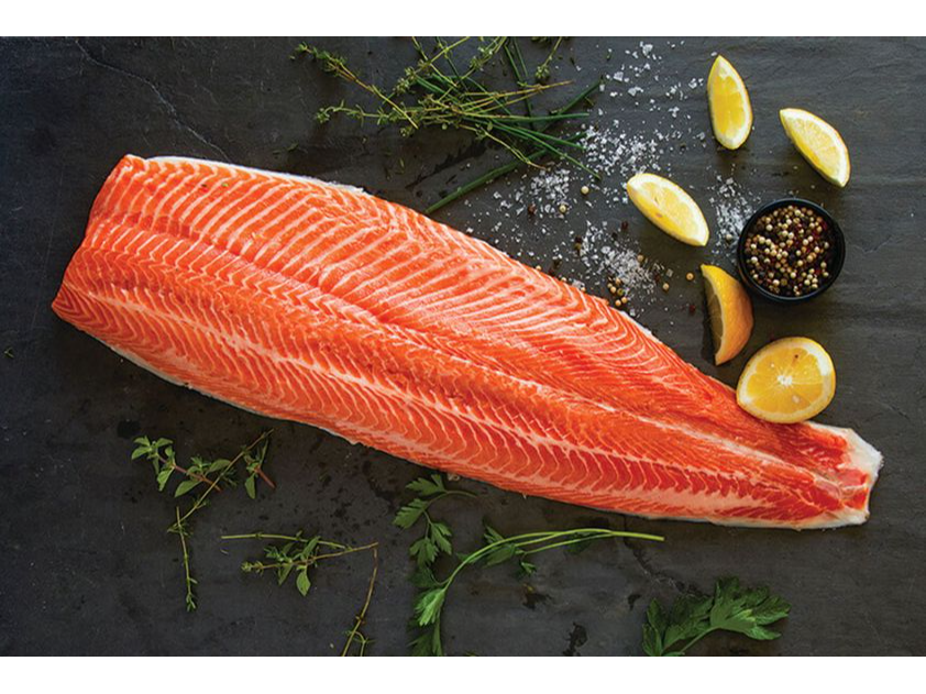 Filet de salmon rosado