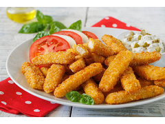 Fingers de polllo caprese