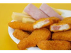 Patitas de pollo con jamon y mozzarella