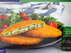 Medallon de Mza con espinaca y queso