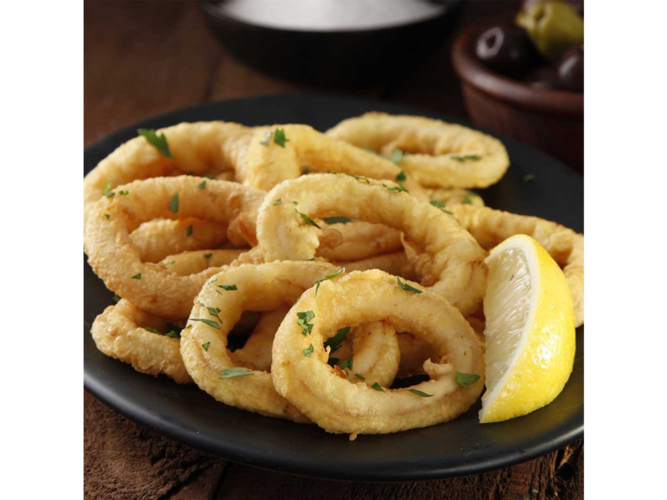 Rabas a la Romana  prefritas