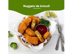 Nuggets de brocoli, queso , papa,morron y cebolla