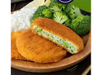 Medallon de Mza con brocoli y queso
