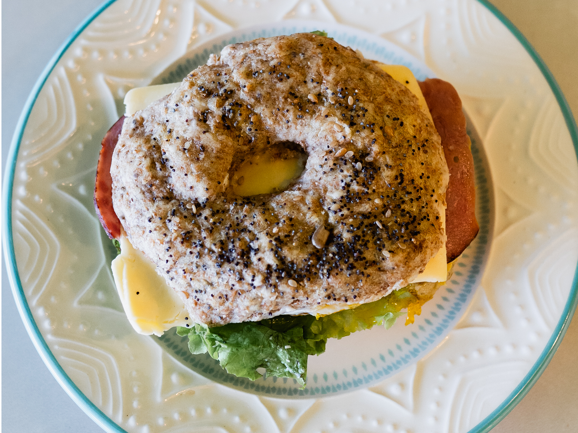 Bagel de Pollo