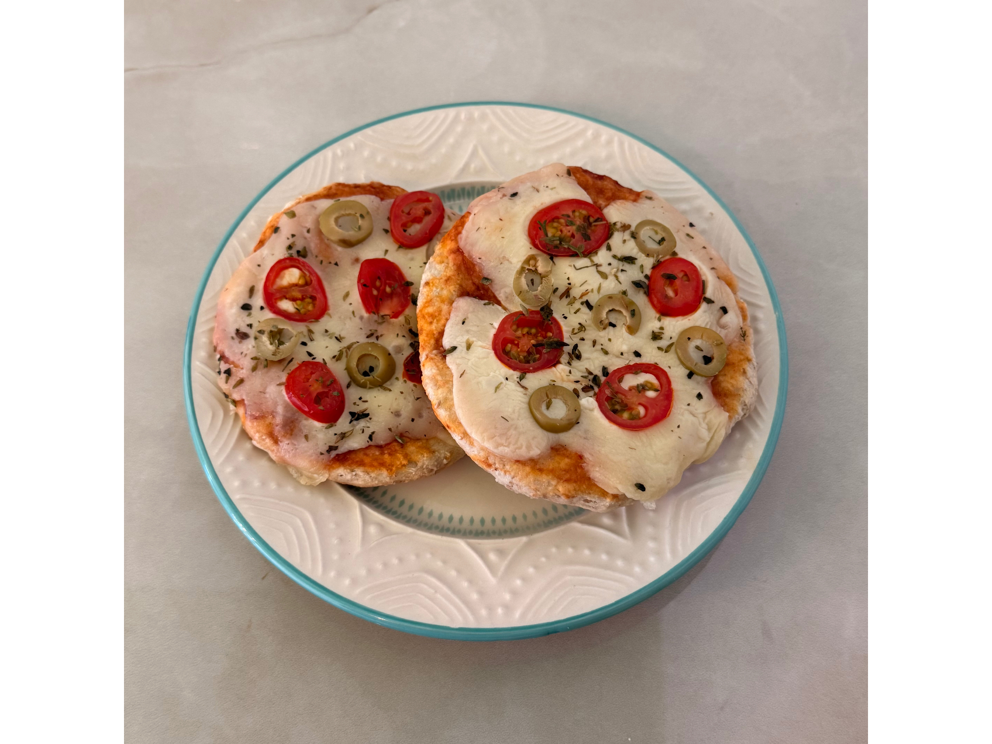 Pizzetas integrales (2 unidades)