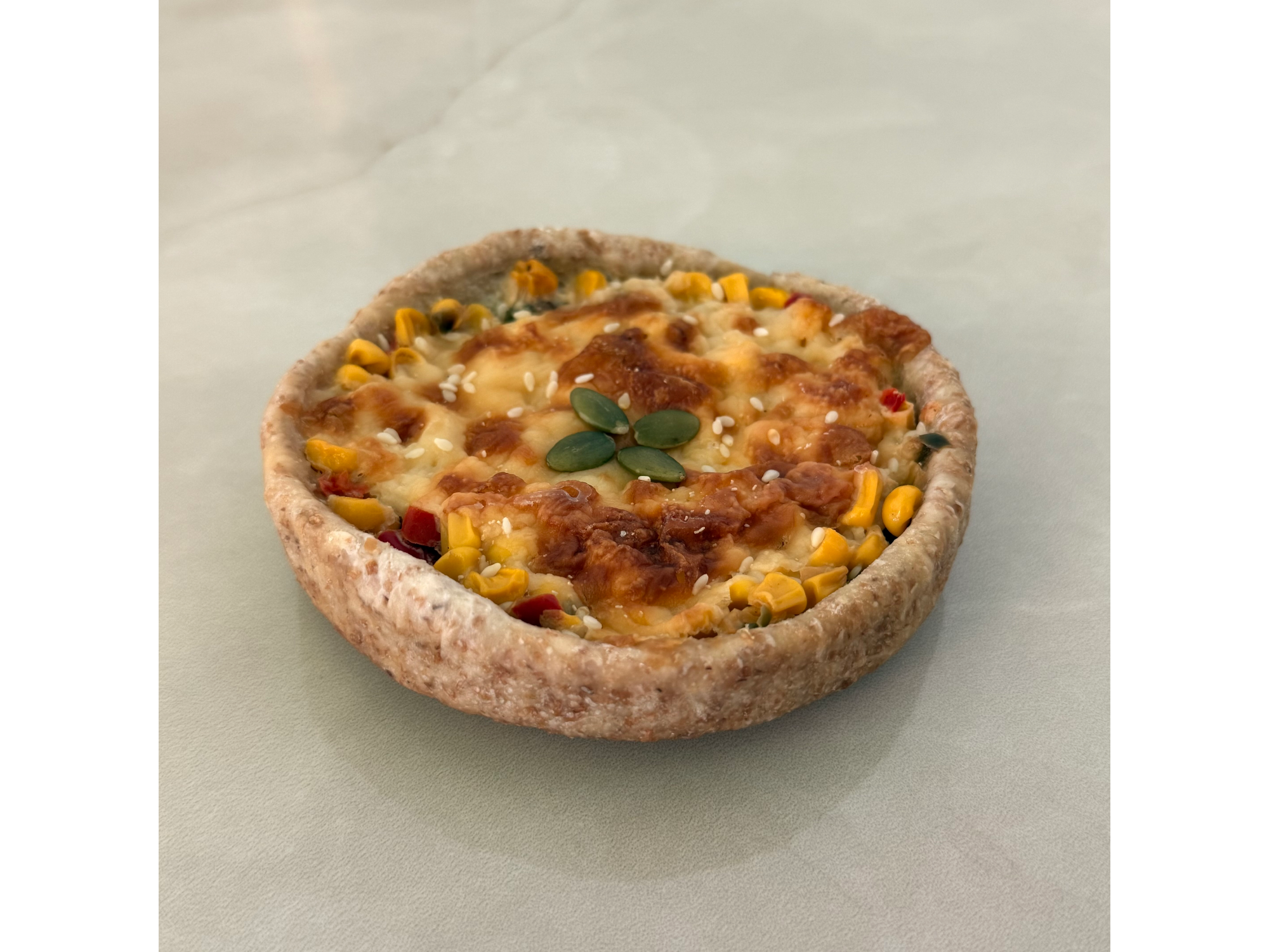 tartaleta integral de choclo