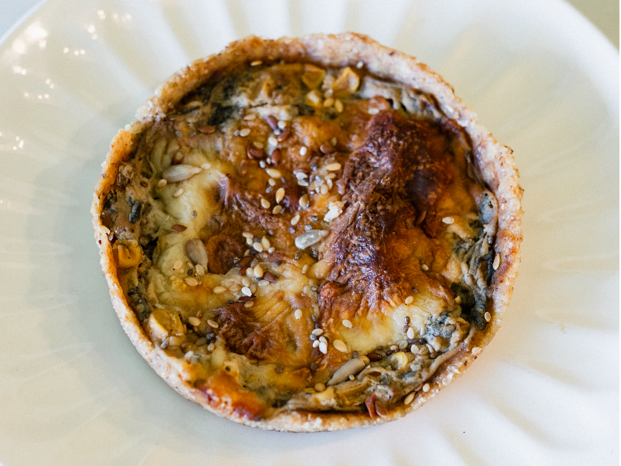 tartaleta integral de choclo