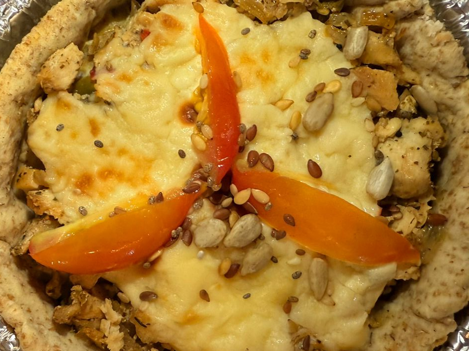 Tartaleta integral de Pollo