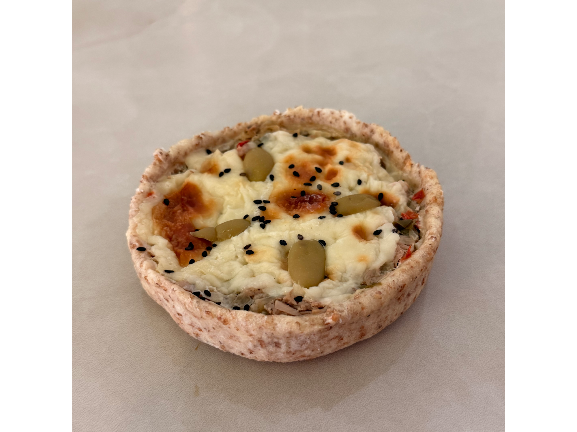 Tartaleta integral de Atún