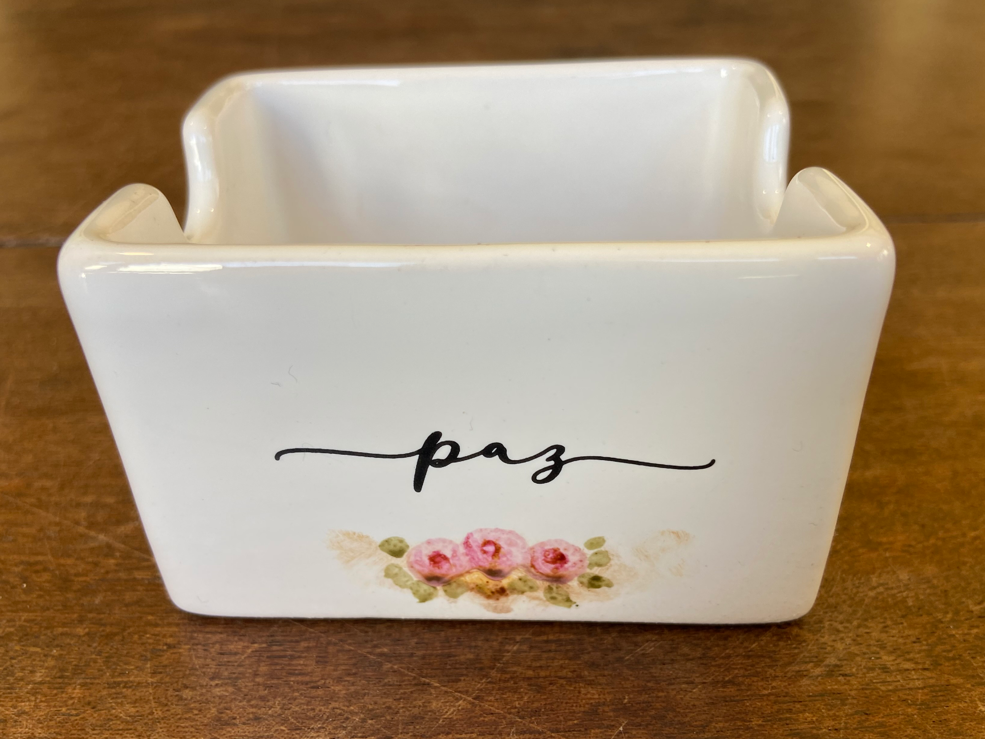 Porta Sobres Paz Azúcar/Edulcorante