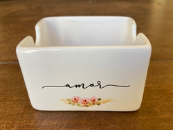 Porta Sobres Amor Azucar/Edulcorante