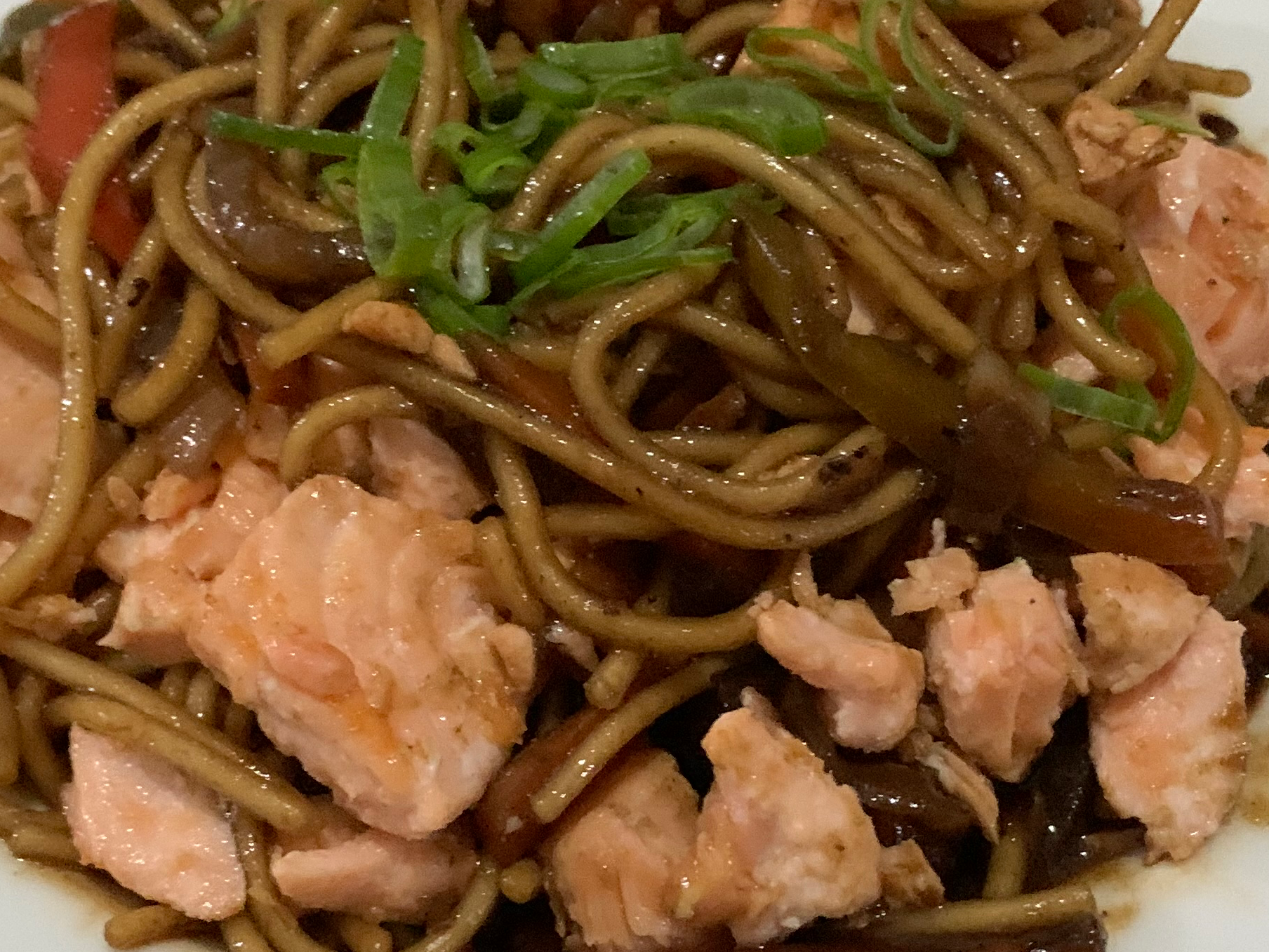 Salmon Wok Thai