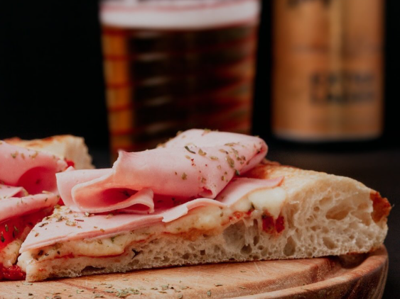 Mozzarella con Jamón