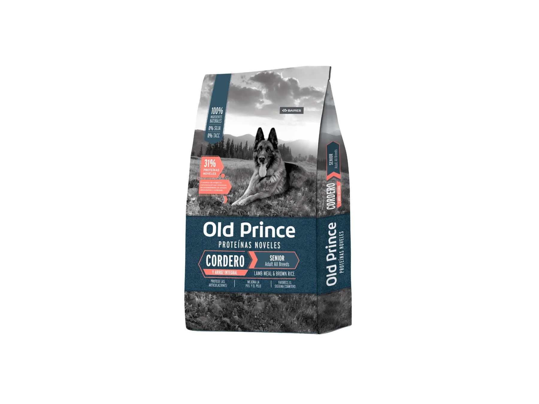 Old Prince Novel Cordero y Arroz Adultos Senior